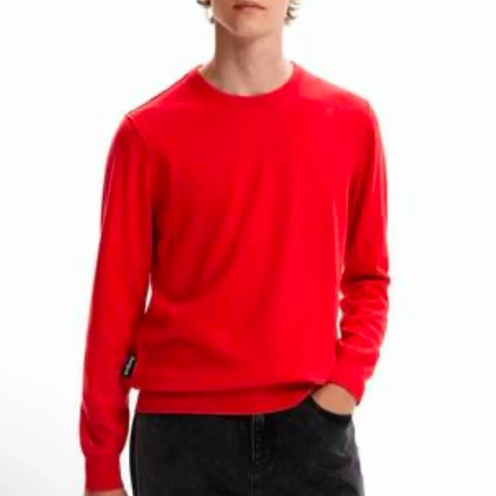 J.Crew 100% Cotton‎ Crewneck Men’s Sweater Orange Size L